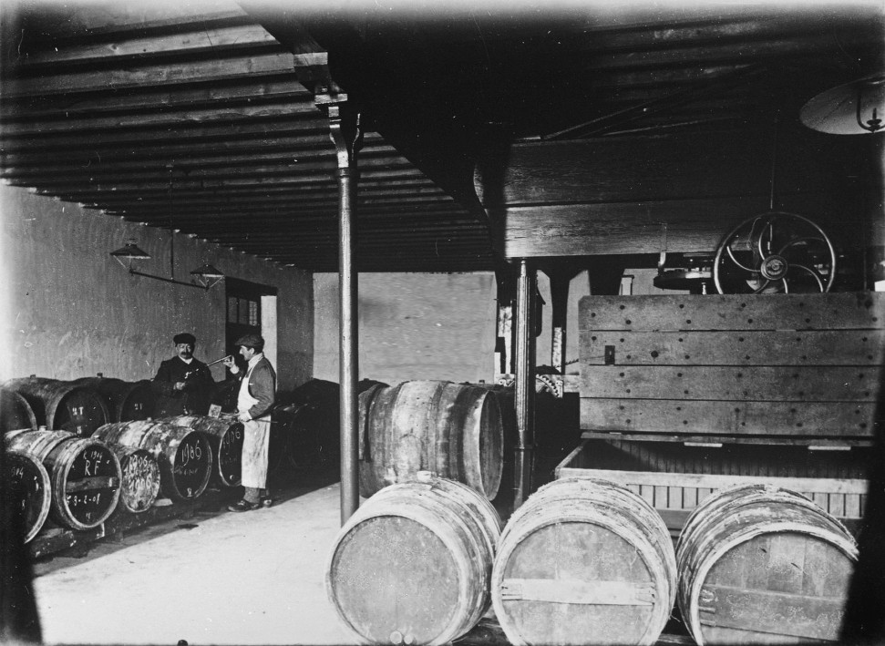 1906 cellar of Champagne Barnaut